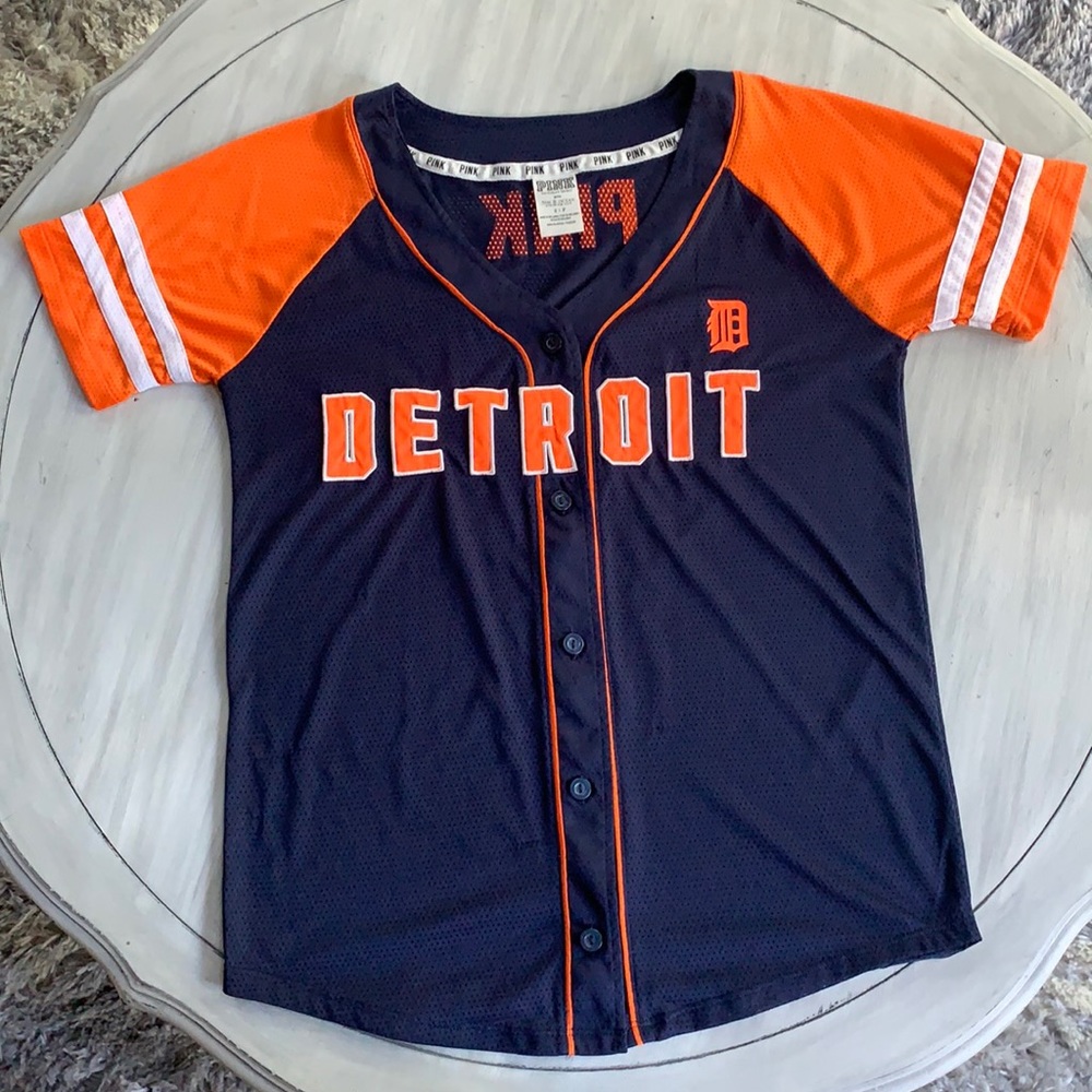 PINK Detroit Baseball Jersey